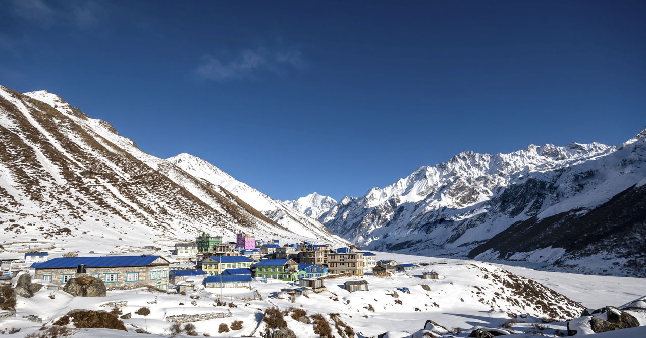 				Langtang Valley Kyanjing Gompa.					
