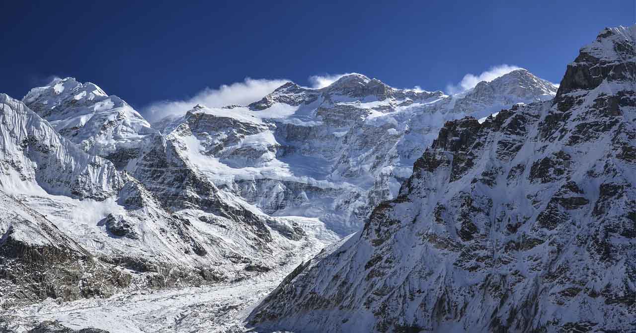 				The third-highest Mt. Kanchenjunga Base Camp					