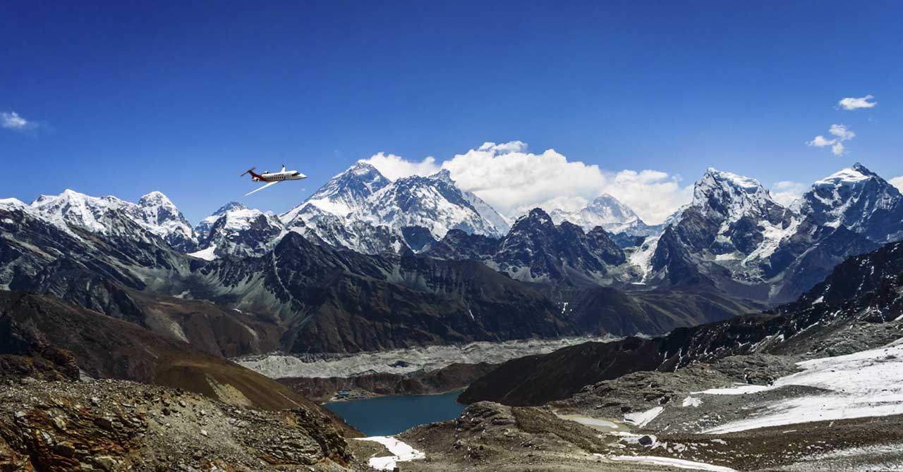				Mount Everest View Mountain Flight Tours					