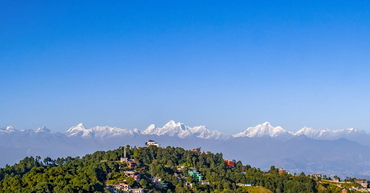 				Himalaya View From Nagarkot					