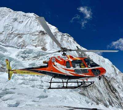 Everest Helicopter Trek | EBC Trek Return by Helicopter