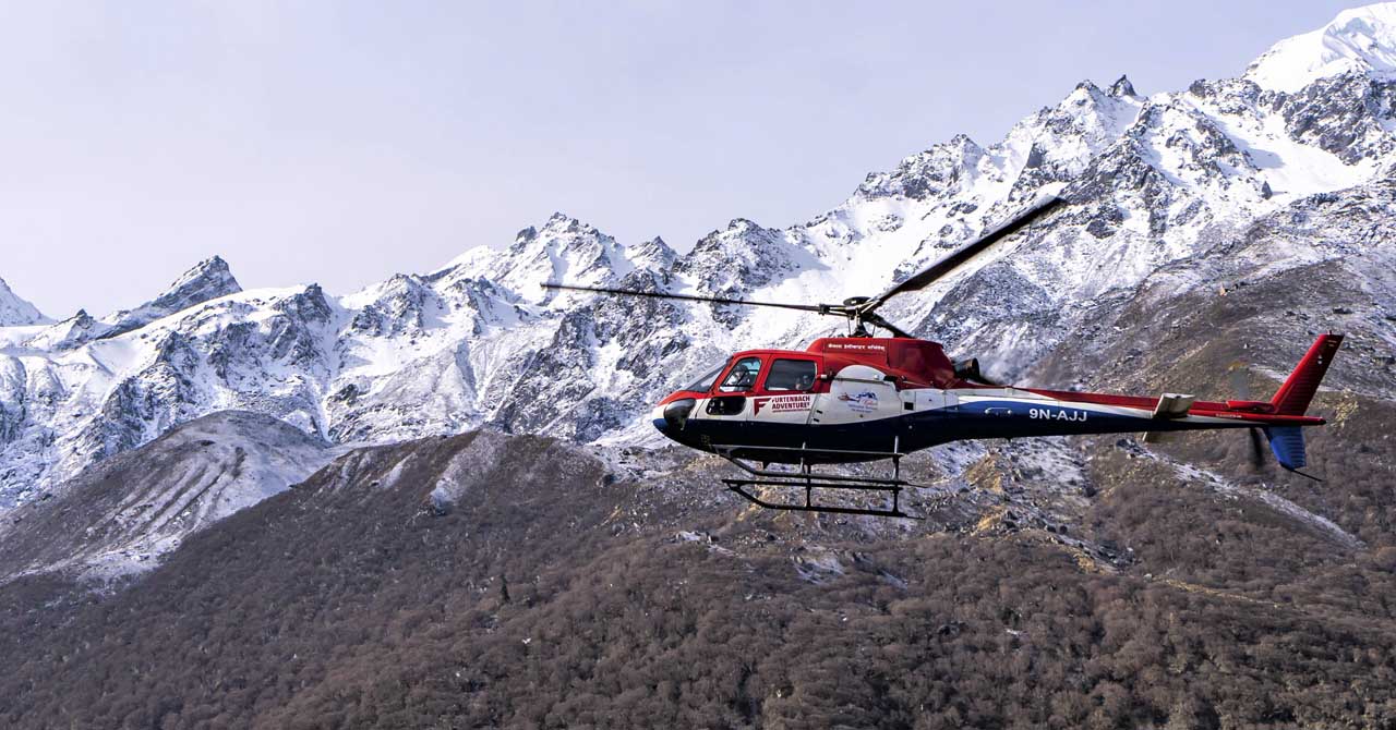 				Langtang Valley Trek with Helicopter Return					