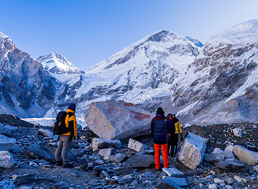 Everest base camp and Chola Pass...